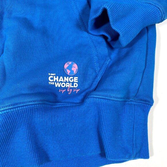 PALACE x KAPPA For Alpine Blue Hoodie - Picture 5 of 9
